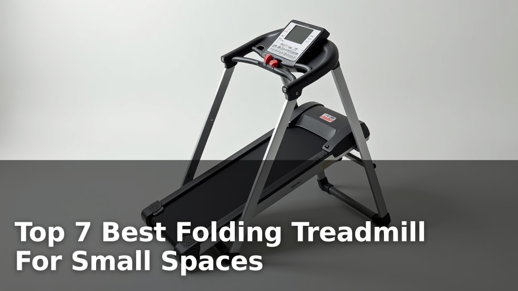 Top 7 Best Folding Treadmill For Small Spaces