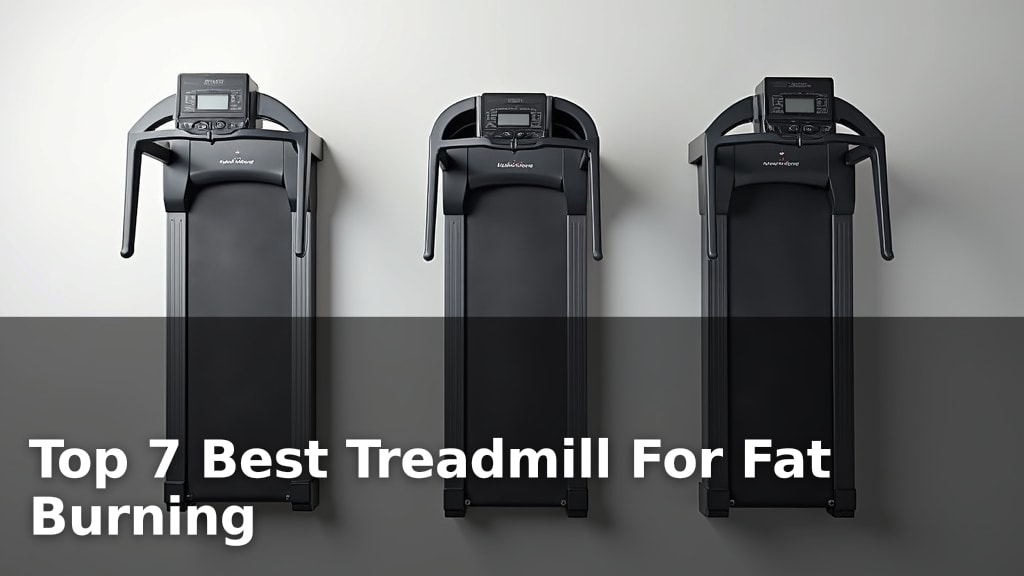 Top 7 Best Treadmill For Fat Burning