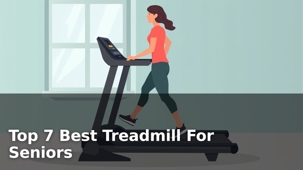 Top 7 Best Treadmill For Seniors