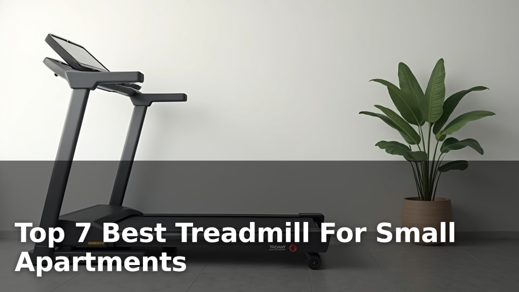 Top 7 Best Treadmill For Small Apartments
