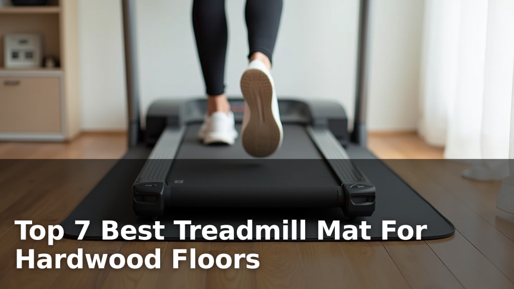 Top 7 Best Treadmill Mat For Hardwood Floors