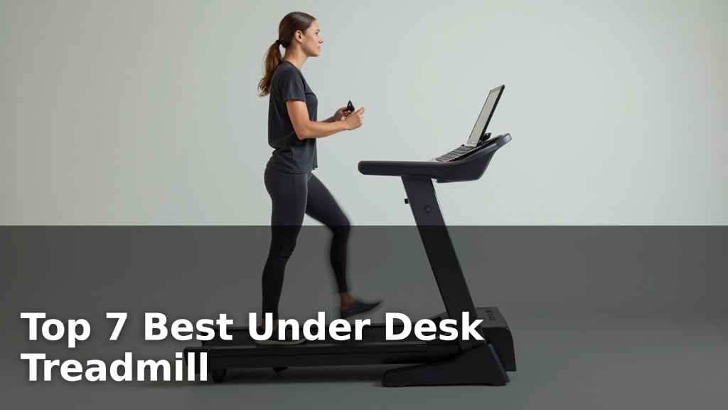 Top 7 Best Under Desk Treadmill