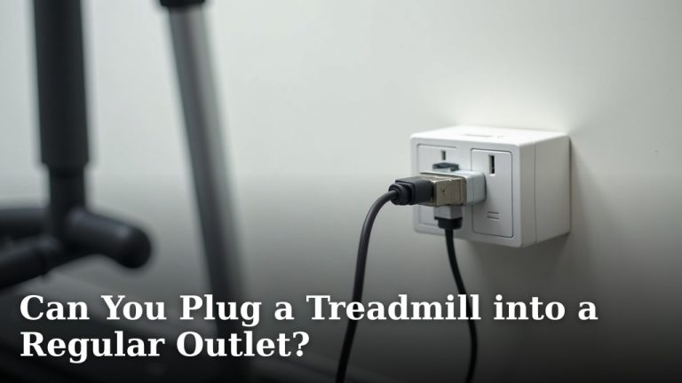 Can You Plug a Treadmill into a Regular Outlet?