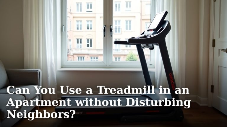 Can You Use a Treadmill in an Apartment without Disturbing Neighbors?
