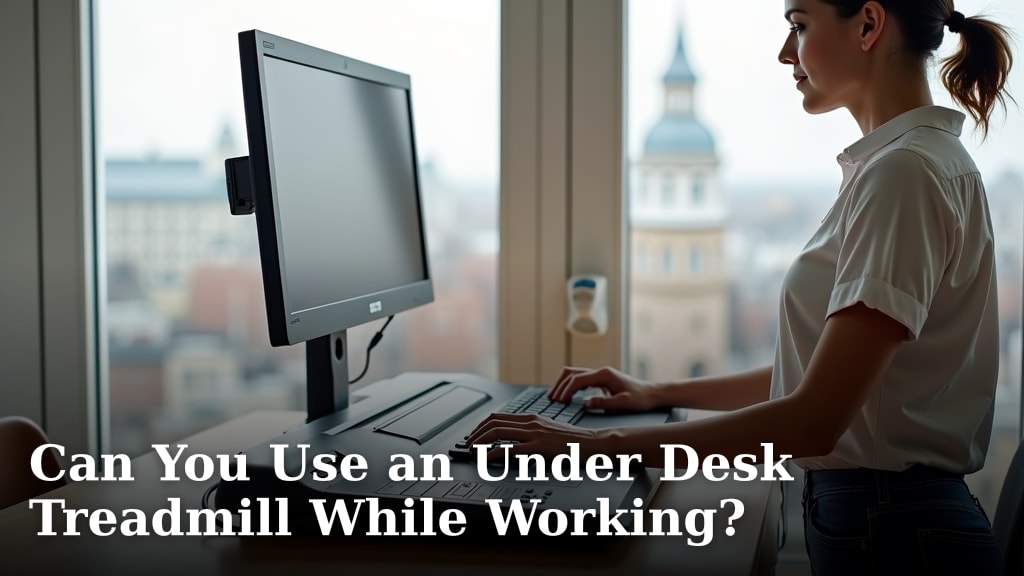 Can You Use an Under Desk Treadmill While Working?