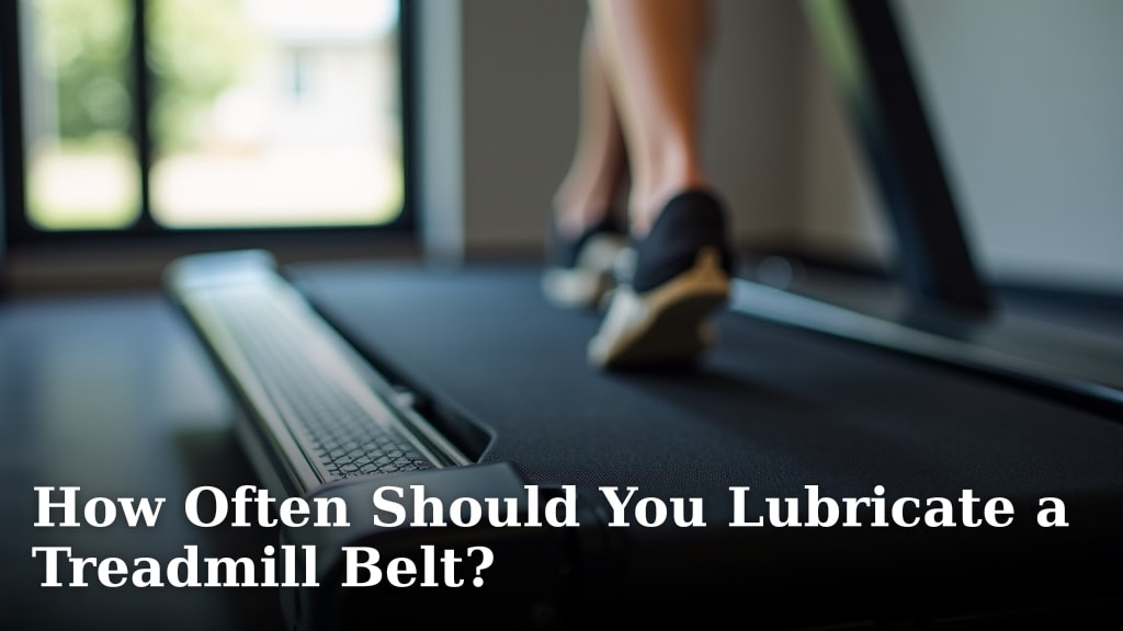 How Often Should You Lubricate a Treadmill Belt?