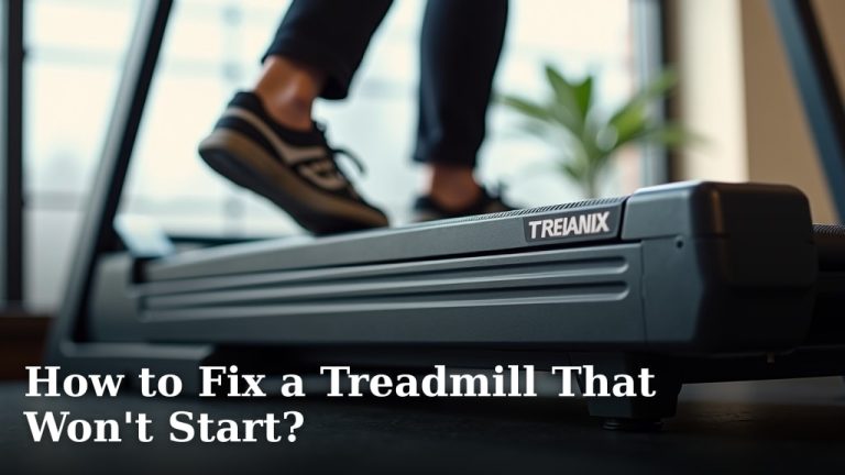 How to Fix a Treadmill That Won't Start?
