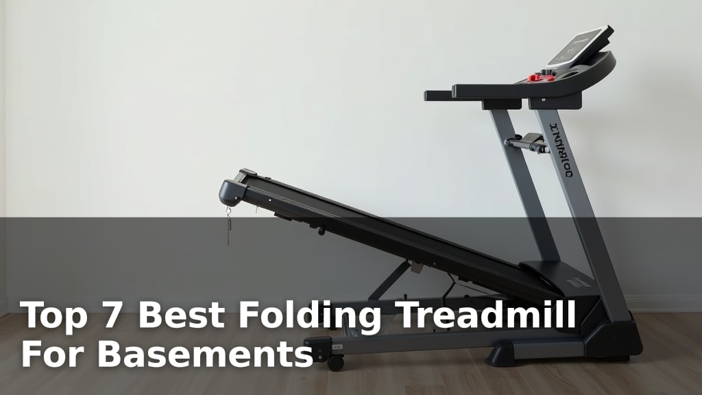 Top 7 Best Folding Treadmill For Basements