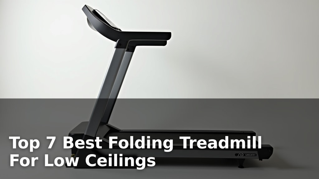 Top 7 Best Folding Treadmill For Low Ceilings