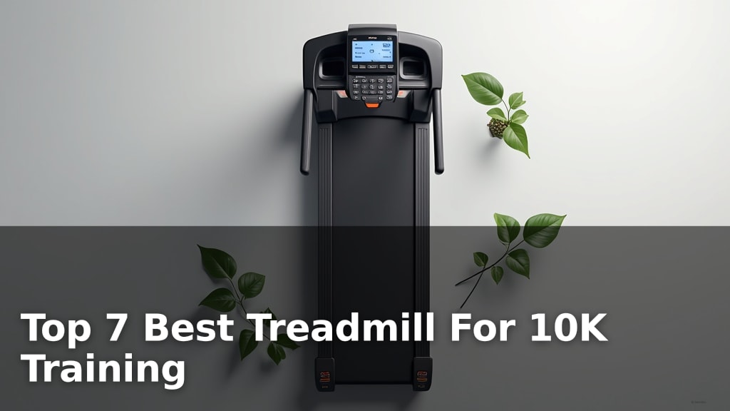 Top 7 Best Treadmill For 10K Training
