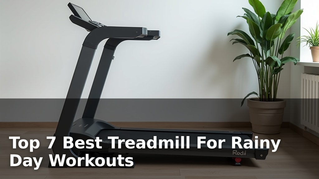 Top 7 Best Treadmill For Rainy Day Workouts