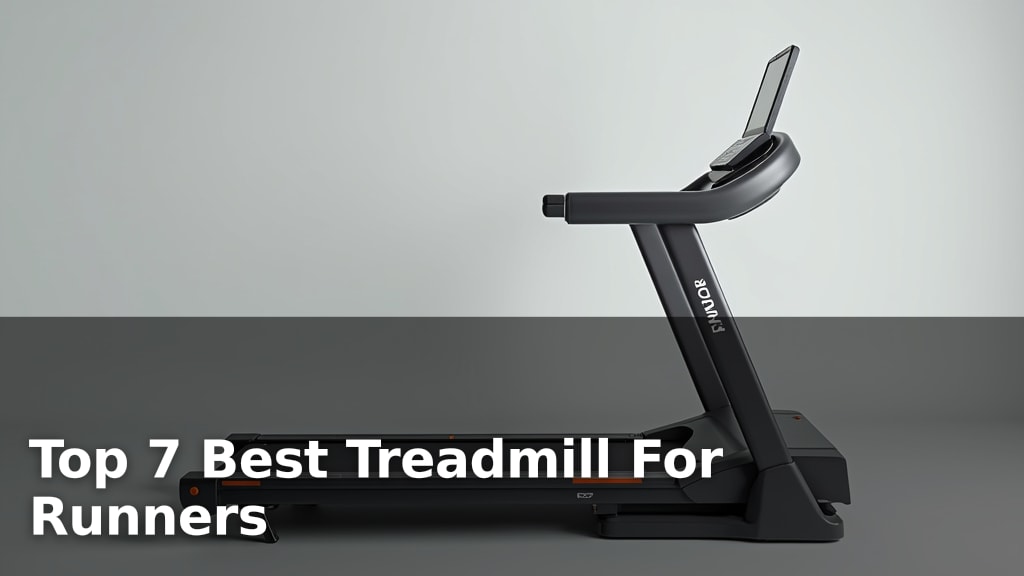 Top 7 Best Treadmill For Runners