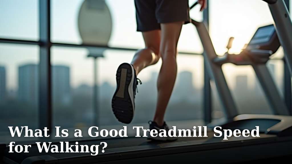 What Is a Good Treadmill Speed for Walking?
