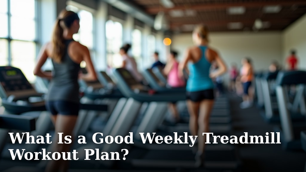 What Is a Good Weekly Treadmill Workout Plan?