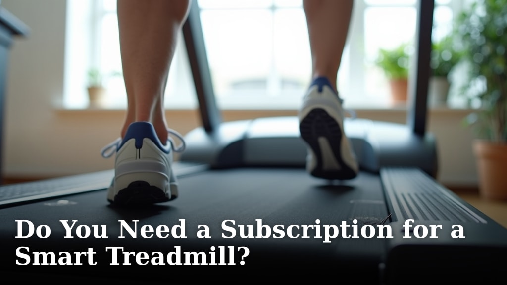 Do You Need a Subscription for a Smart Treadmill?