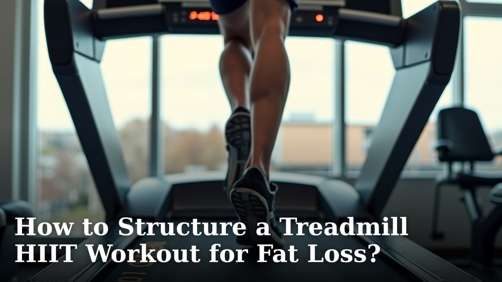How to Structure a Treadmill HIIT Workout for Fat Loss?