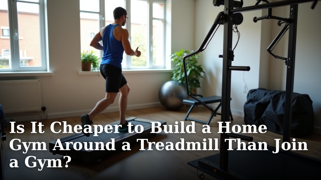Is It Cheaper to Build a Home Gym Around a Treadmill Than Join a Gym?
