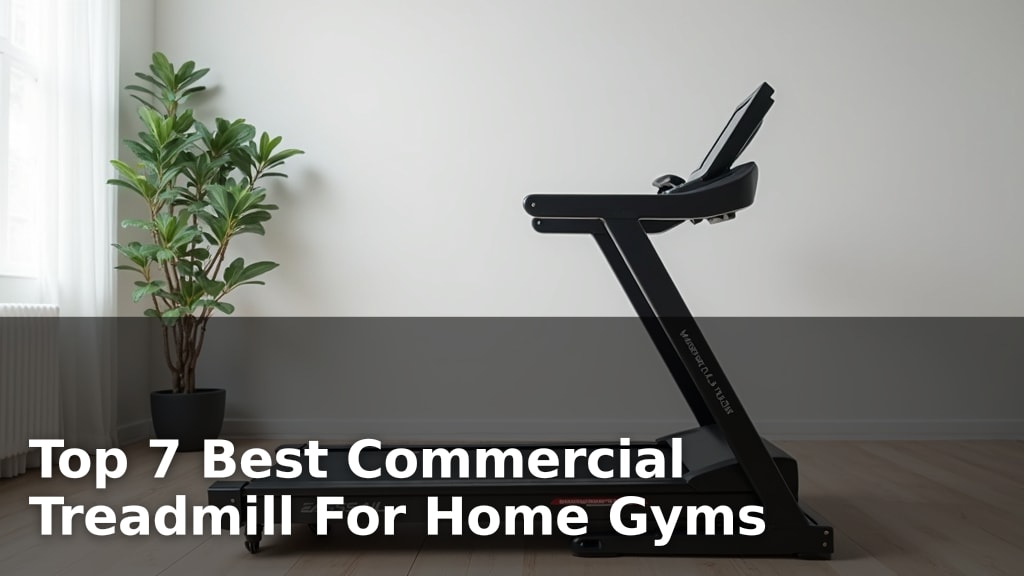 Best Commercial Treadmill For Home Gyms