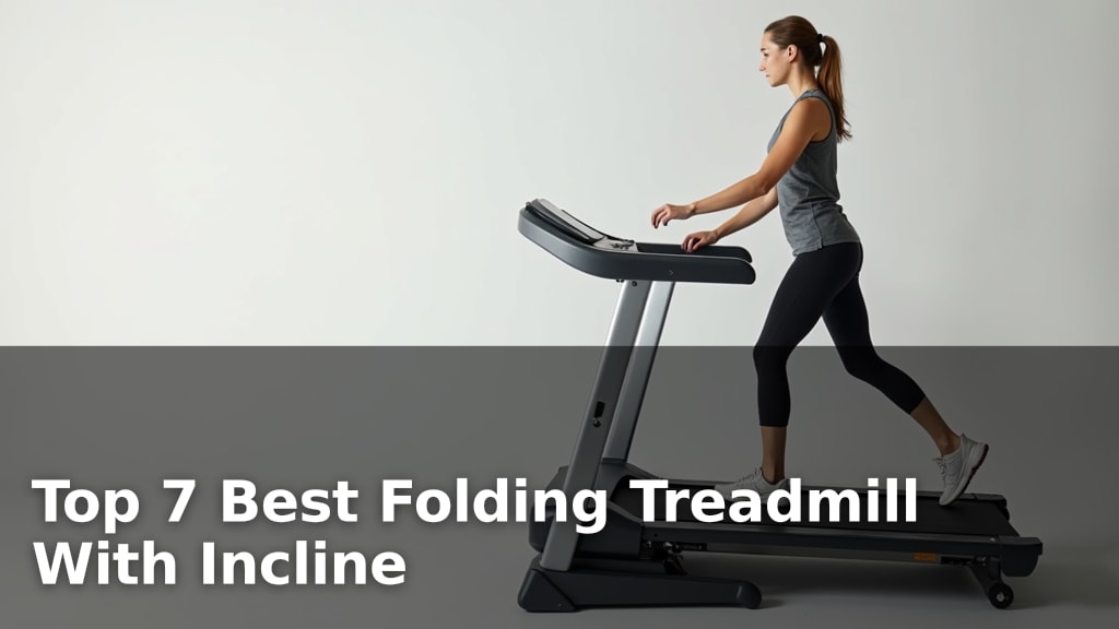 Best Folding Treadmill With Incline