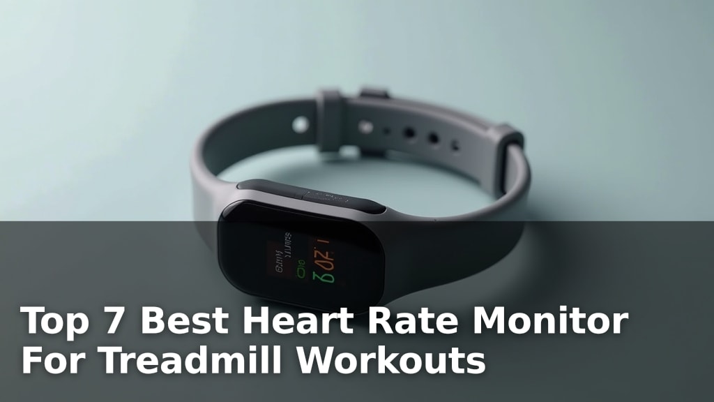 Top 7 Best Heart Rate Monitor For Treadmill Workouts