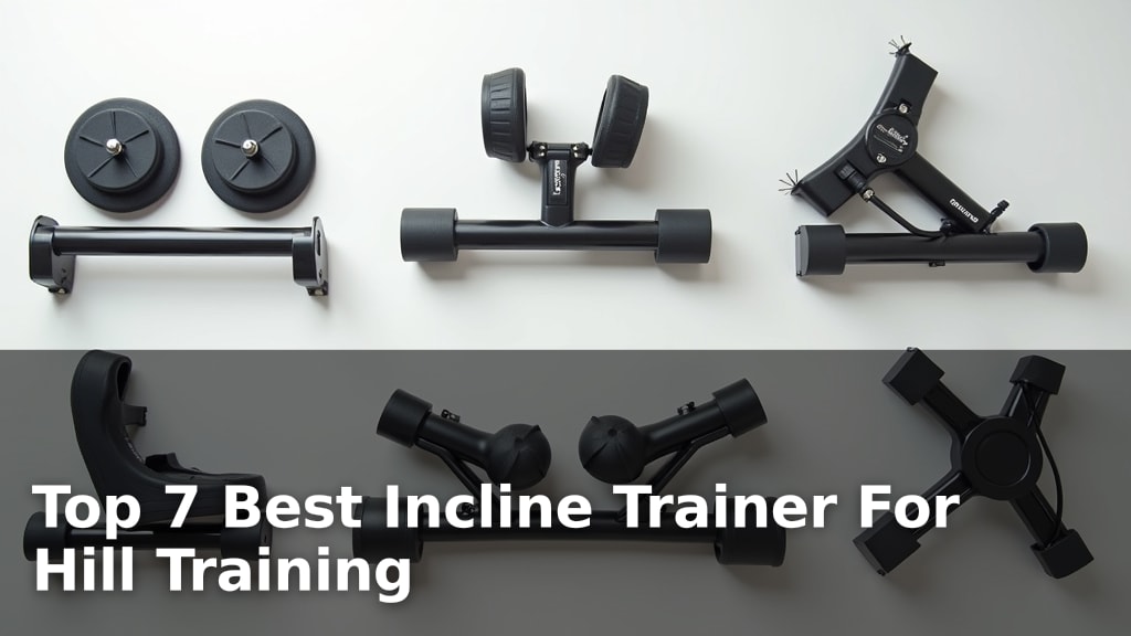 Top 7 Best Incline Trainer For Hill Training