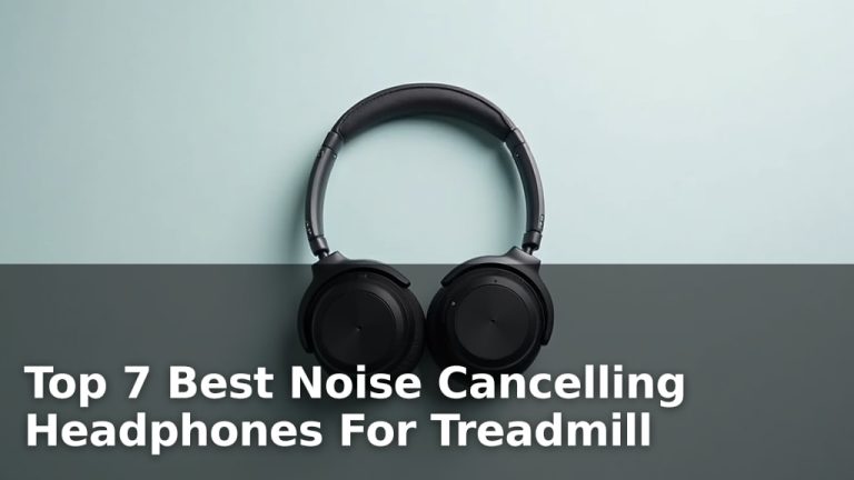 Top 7 Best Noise Cancelling Headphones For Treadmill