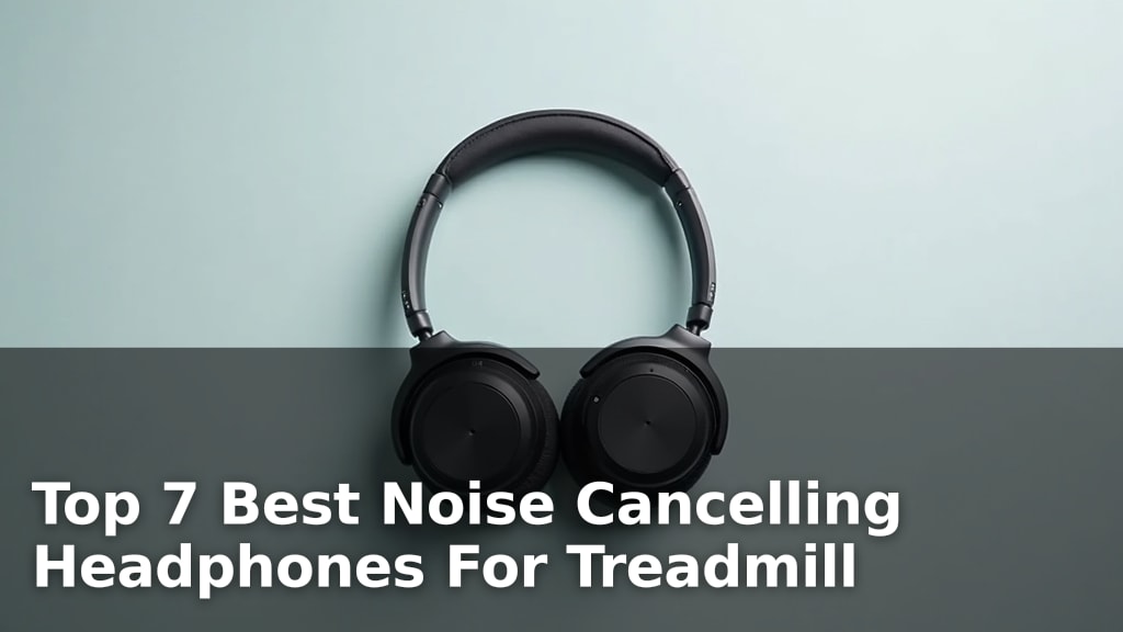 Top 7 Best Noise Cancelling Headphones For Treadmill