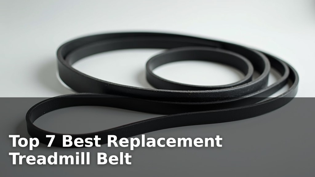 Top 7 Best Replacement Treadmill Belt