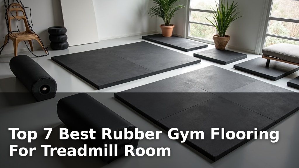 Best Rubber Gym Flooring For Treadmill Room