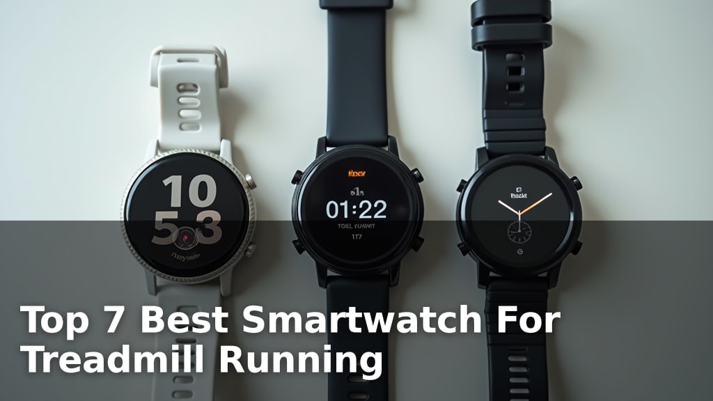Top 7 Best Smartwatch For Treadmill Running