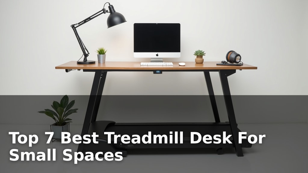 Top 7 Best Treadmill Desk For Small Spaces