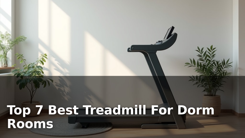 Best Treadmill For Dorm Rooms