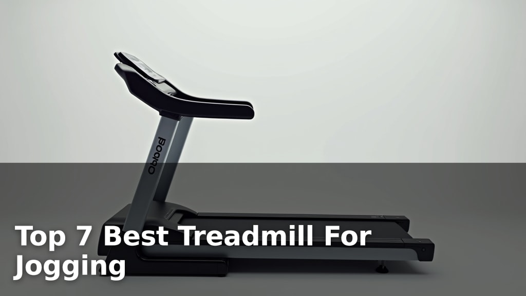 Top 7 Best Treadmill For Jogging