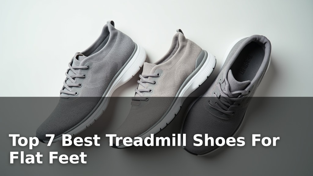 Top 7 Best Treadmill Shoes For Flat Feet