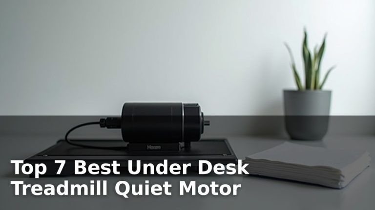 Top 7 Best Under Desk Treadmill Quiet Motor