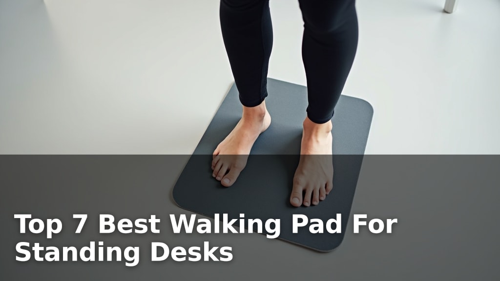 Top 7 Best Walking Pad For Standing Desks