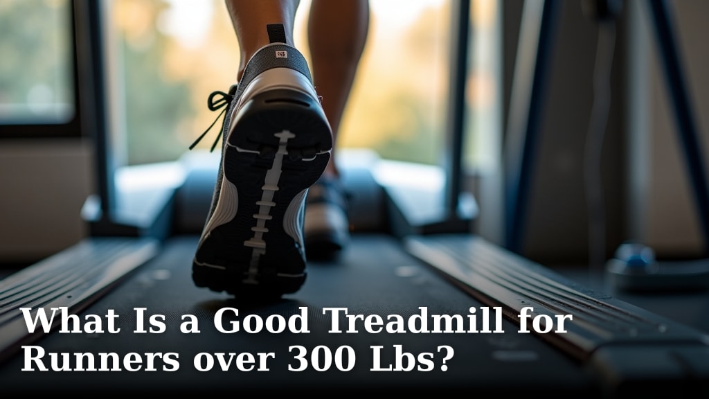 What Is a Good Treadmill for Runners over 300 Lbs?