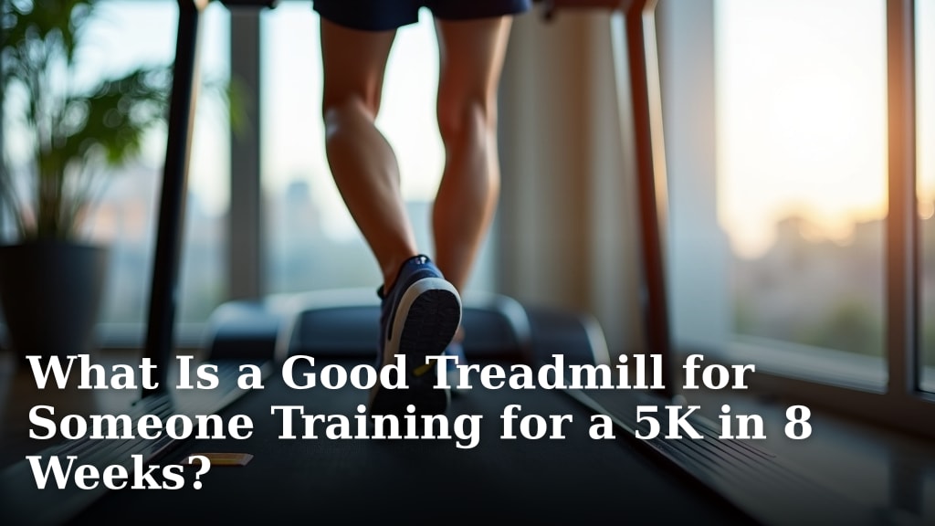 What Is a Good Treadmill for Someone Training for a 5K in 8 Weeks?