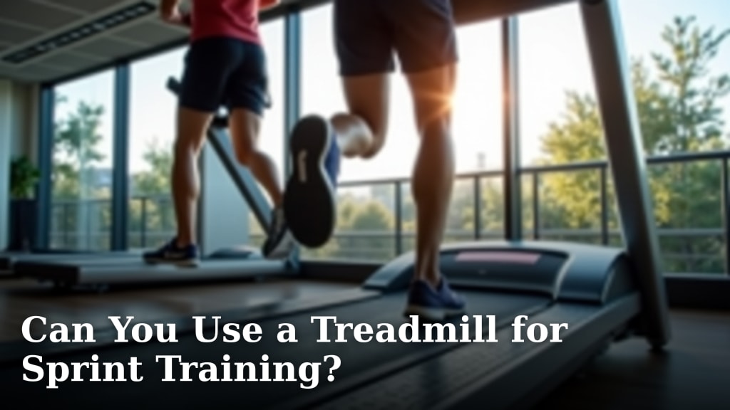Can You Use a Treadmill for Sprint Training?