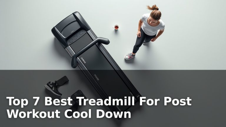 Top 7 Best Treadmill For Post Workout Cool Down