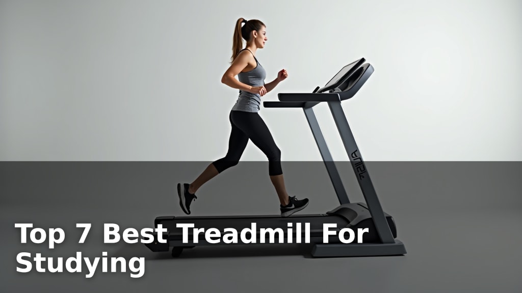 Best Treadmill For Studying