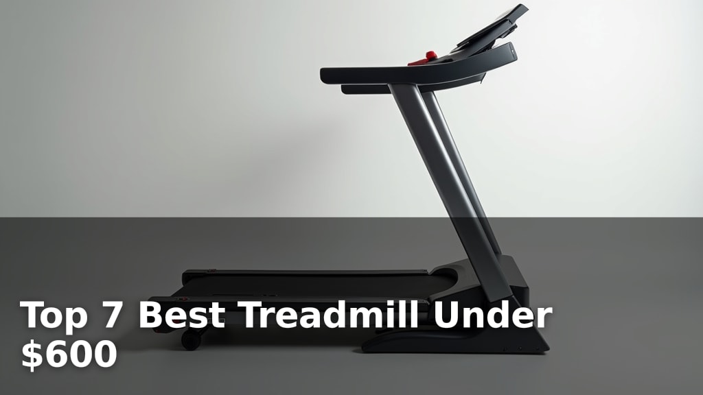 Top 7 Best Treadmill Under $600