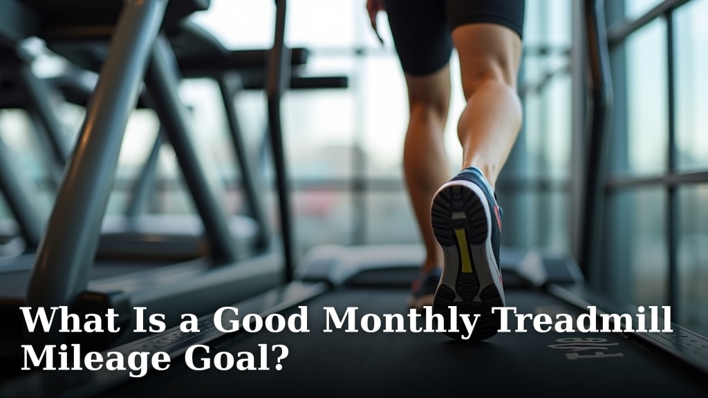What Is a Good Monthly Treadmill Mileage Goal?