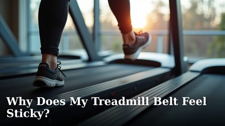 Why Does My Treadmill Belt Feel Sticky?