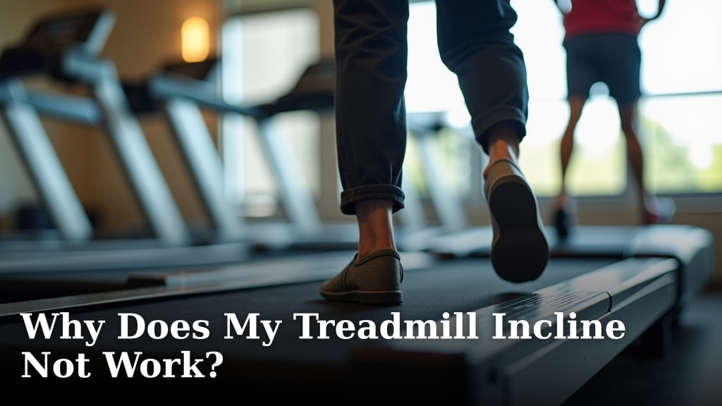 Why Does My Treadmill Incline Not Work?